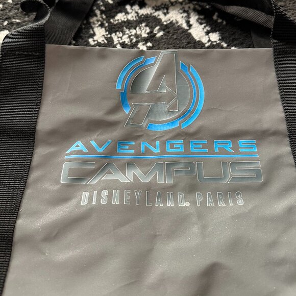 Disneyland Paris Marvel Avengers Campus Duffel Bag, Unisex, New with Tags - Picture 1 of 6